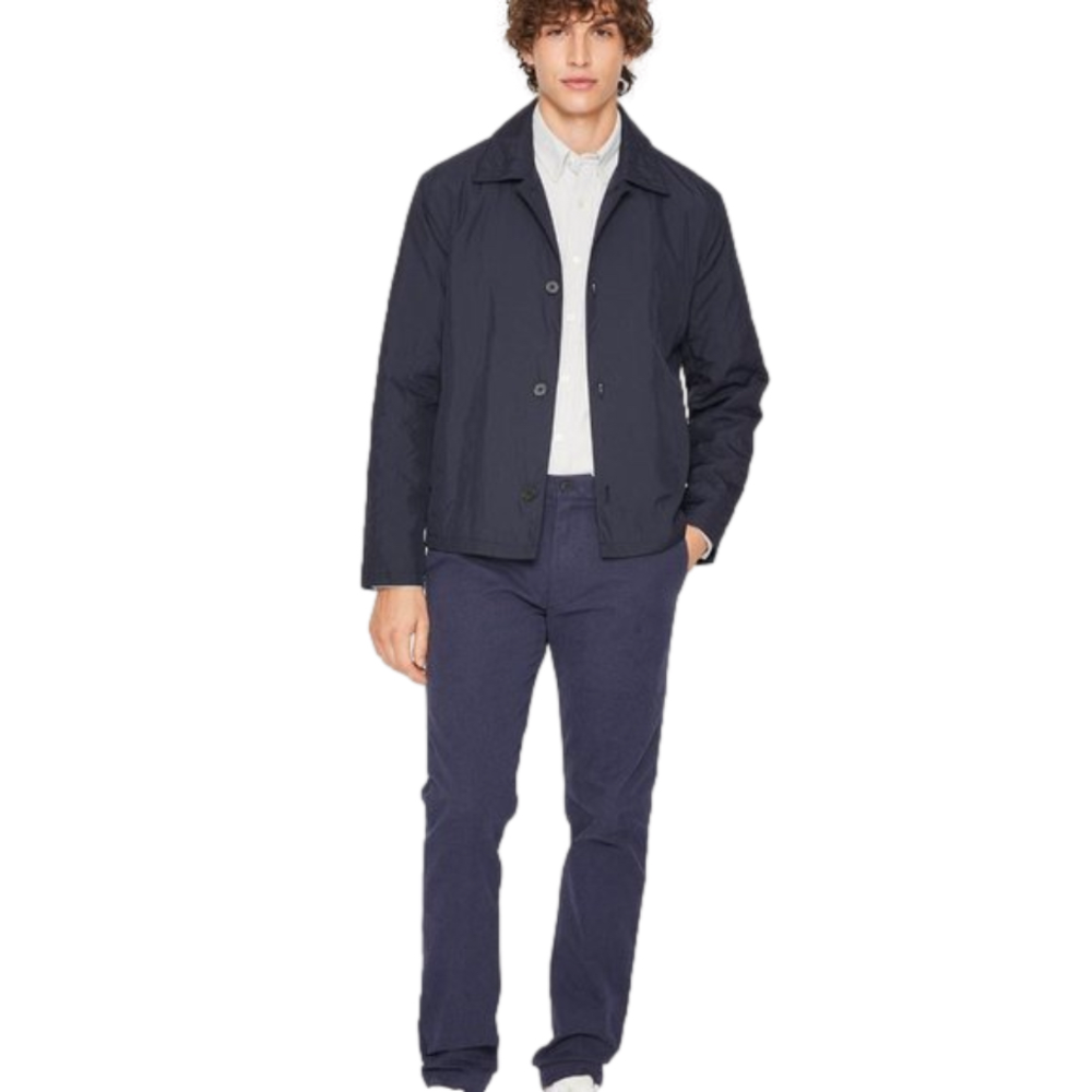 Club Monaco Men’s Connor Modern Slim Fit Cotton Pants Heathered Blue Size 30